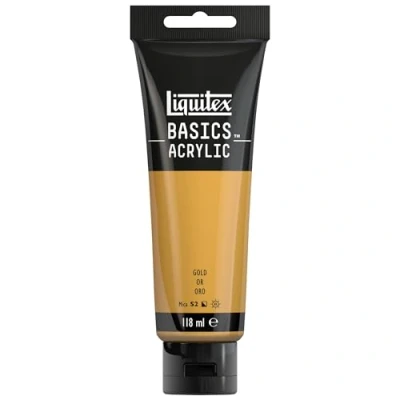 Afbeelding van Liquitex Basics Acryl Tube 118 ml ROW Goud