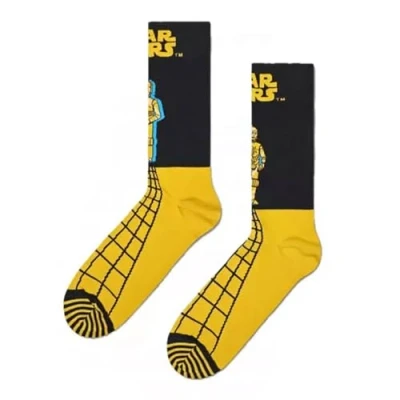 Afbeelding van Happy Socks Star Wars C 3PO Sock Unisex sokken Maat: 41 46