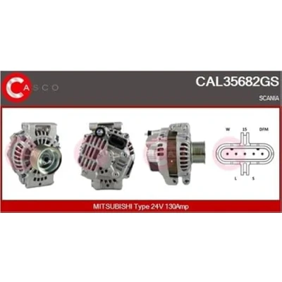 Afbeelding van CASCO CAL35682GS Dynamo / Alternator 24V 130A