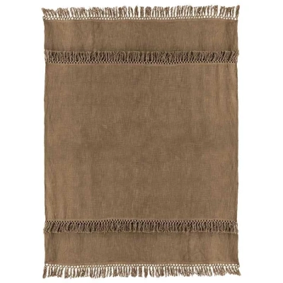 Afbeelding van Unique Living Plaid Saba 130x180cm Coconut