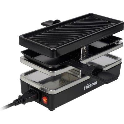 Afbeelding van Gourmetstel RA 2741 2 persoons 400 W 23,8x10,4 cm zwart