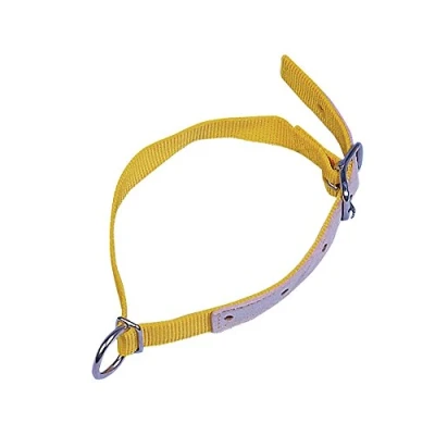Afbeelding van Kerbl Halsband Nylon Schaap/Geit Geel