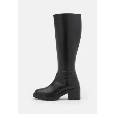 Afbeelding van Geox Damiana Laarzen, Dames, Maat: 41, Black Leer