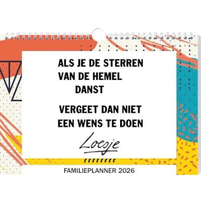 Afbeelding van Loesje familieplanner 2026