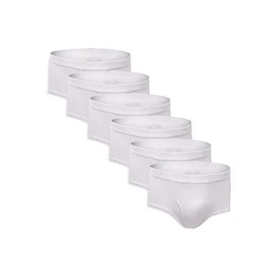 Afbeelding van Fruit of the Loom Slips (6 stuks) voor heren, Wit.