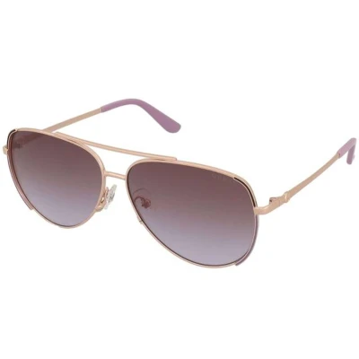 Afbeelding van Guess GU00193 Unisex Zonnebril, Maat: 58, Beige/other/gradient brown