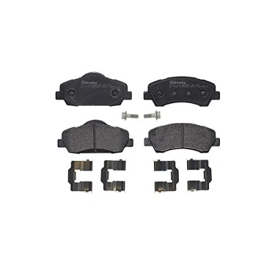 Image de 4 plaquettes de frein brembo p 61 113