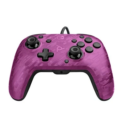 Afbeelding van PDP FaceOff Deluxe + Audio (Switch), Controller, Paars