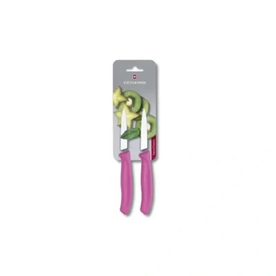 Afbeelding van Victorinox Kartel Groenteschilmes Roze 2 Stuks Keukengerei