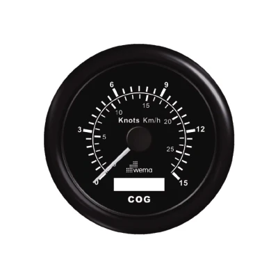 Afbeelding van Gps/speed/compass wema Type: GPS speedometer zwart 15kn/27km . art.nr. 21352114