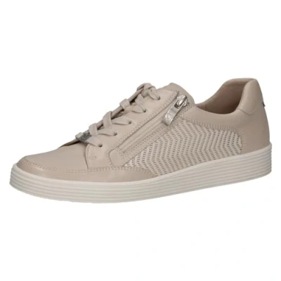 Afbeelding van Caprice Sneakers laag, Dames, Maat: 37.5, Offwht soft co Leer