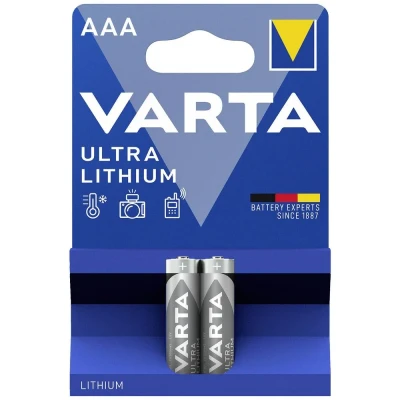 Afbeelding van Varta Lithium AAA Bli 2 batterij (potlood) 1100 mAh 1.5 V stuk(s)