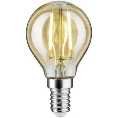 Afbeelding van Paulmann 28525 LED lamp E14 Kogel 2 W = 16.2 Goud (Ø x h) 45 mm 78 1 stuk(s)