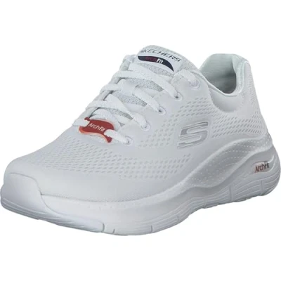 Afbeelding van Skechers Arch Fit Big Appeal damessneakers, Wit.