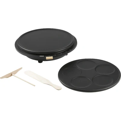 Afbeelding van Domo Do9227p Pannenkoekenmaker 2 Platen, Afneembaar