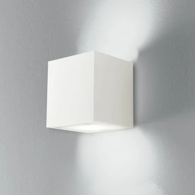 Afbeelding van ECO Light I RUBIK AP Wandlamp G9 Wit