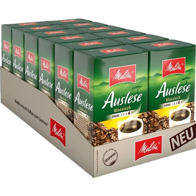 Afbeelding van Melitta Auslese gemalen koffie 12x500 gram