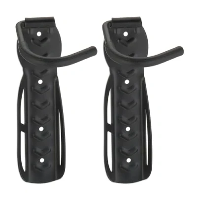 Afbeelding van Relaxdays fiets ophangsysteem fietsbeugel muur 2 stuks tot 25 kg fietshouder wand