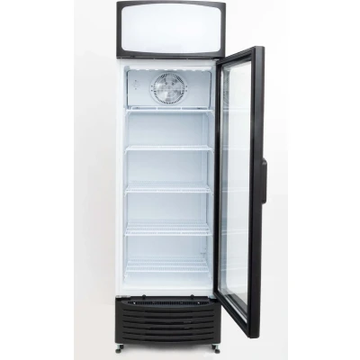 Afbeelding van Display koelkast met glazen deur 397L (H)213,5x(B)66x(D)70