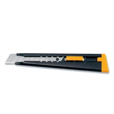Image de Cutter métal laqué noir Olfa &quot;ml&quot; lame sécable 18mm