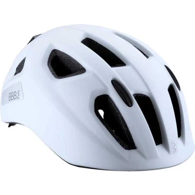 Afbeelding van BBB Cycling Sonar Kinderhelm Fiets Fietshelm Kinderen Sporthelm Kind Mat Wit Maat M BHE 171