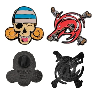 Afbeelding van Cinereplicas One Piece Nami and Arlong pin set