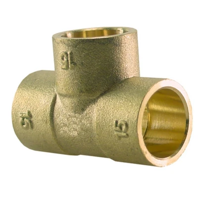 Afbeelding van Riko Messing soldeer teestuk 22mm