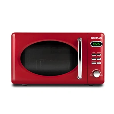 Afbeelding van G3 Ferrari G10155 Vintage digitale combi magnetron &quot;Sapormio Vintage&quot;, 1150 W, 20 liter, 8 programma&#039;s, rood