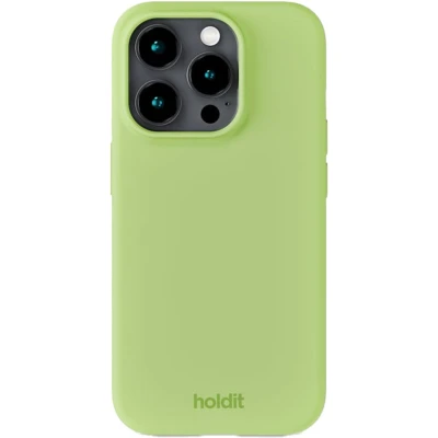 Afbeelding van Holdit Silicone Case voor de iPhone 15 Pro Max Matcha