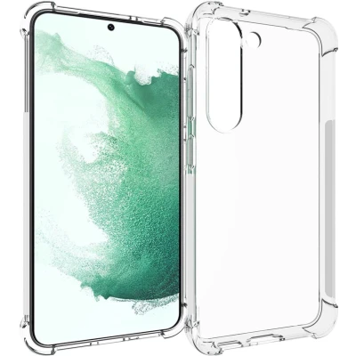 Afbeelding van iMoshion Hoesje Geschikt voor Samsung Galaxy S23 Plus Siliconen Shockproof Case Transparant