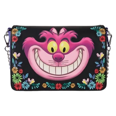Afbeelding van Disney Loungefly Crossbody Bag Cheshire Cat Alice in Wonderland