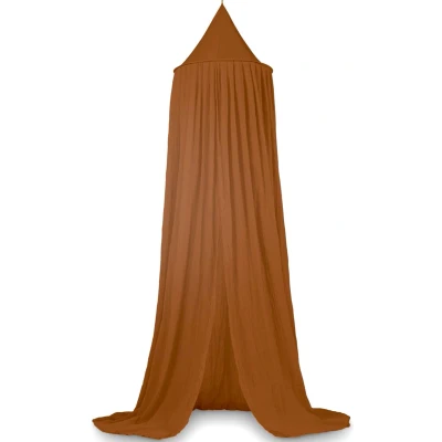 Afbeelding van Deryan Baby Klamboe Vintage 245cm kinderklamboe Hemeltje Caramel