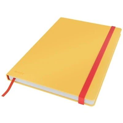Afbeelding van Leitz Cosy Notitieboek Met Harde Kaft, Voor Ft B5, Gelijnd, Geel