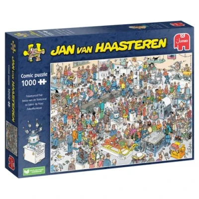 Afbeelding van Jan van Haasteren Puzzel Beurs de Toekomst 1000 stukjes