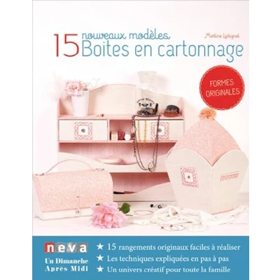 Afbeelding van BOITES EN CARTONNAGE 15 NOUVEAUX MODELES