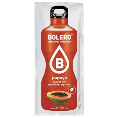 Afbeelding van Bolero Instant drank zonder suiker, papaja smaak, 12 x 9 g, totaal: 108 g
