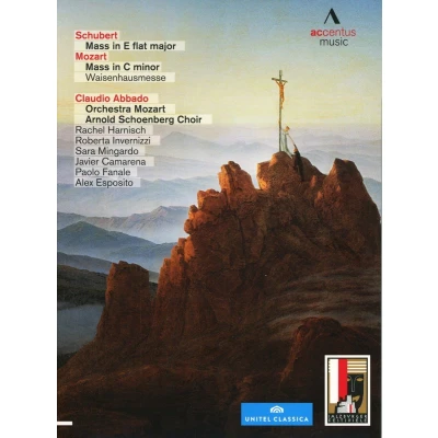 Afbeelding van Orchestra Mozart &amp; Arnold Schönberg Choir, Claudio Abbado Schubert/Mozart: Masses (DVD)