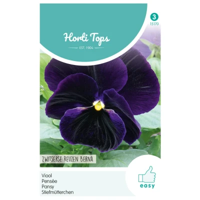 Afbeelding van Hortitops Viola Viool Zwitserse Reuzen Berna Bloemenzaden 0.4 g