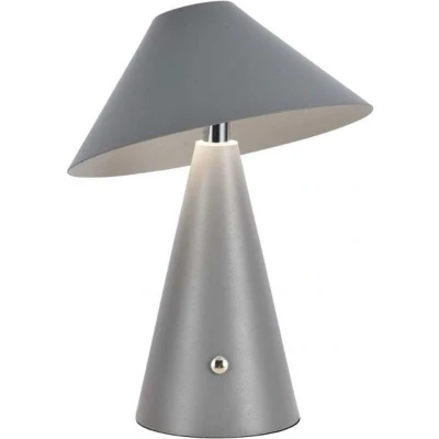 Afbeelding van V TAC VT 1051 G Grijze Oplaadbare tafellamp IP20 3W 200 Lumen 3IN1