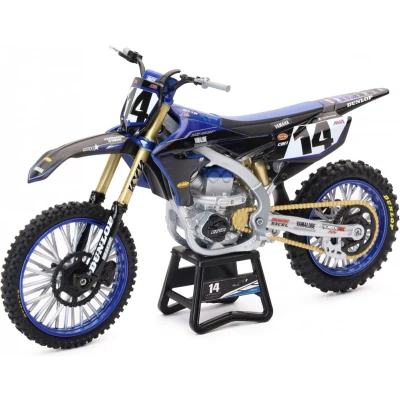 Afbeelding van NewRay Dylan Ferrandis Star Racing Yamaha YZF450 Replica Mini Crossmotor 1/12 Schaalmodel Met Stickers 58333