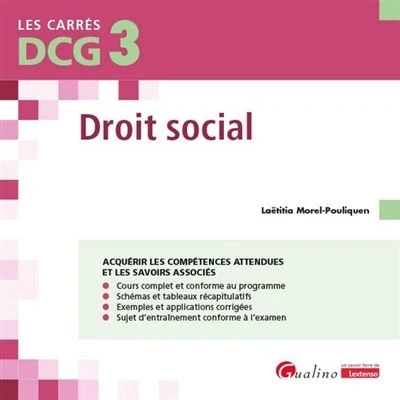 Image de DCG 3 Droit social