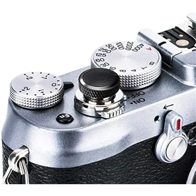 Afbeelding van JJC Deluxe Soft Release Button SRB BK Zwart