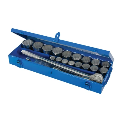 Afbeelding van Silverline 21 delige 3/4&quot; metrische dop sleutel set