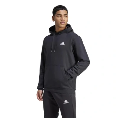 Afbeelding van adidas Performance Feelcozy Hoodie, Heren, Maat: Medium, Black/white