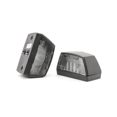 Afbeelding van Hella Kentekenlamp 55x102mm zwart 2KA 003 389 061