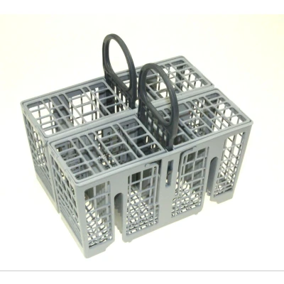 Afbeelding van Panier à couverts Whirlpool Indesit 482000030627 lave vaisselle C00260860 bestekkorf compleet (3 delig) grijs scholte