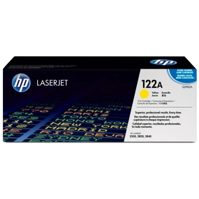 Image de Toner HP LaserJet 122A (Q3962A) Jaune
