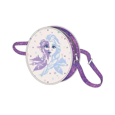 Afbeelding van Schoudertas Frozen Paars 15 x 4 cm