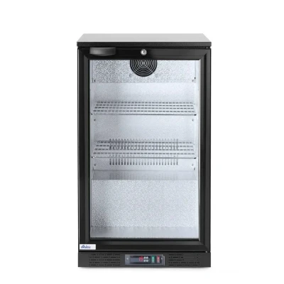 Afbeelding van Barkoelkast Glazen Deur, 118 Liter, Gehard Glas, 500x500x(h)900mm Hendi