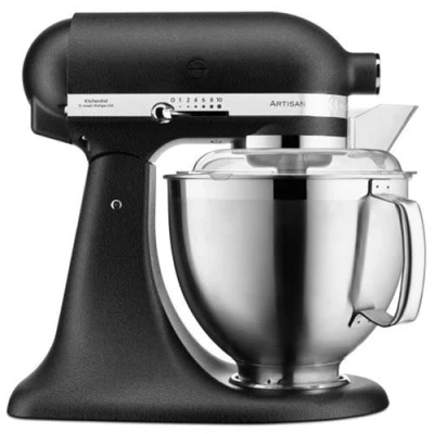 Image de KitchenAid Artisan Premium Robot Pâtissier À Tête Inclinable 4,8l 5ksm185ps Imperial Black